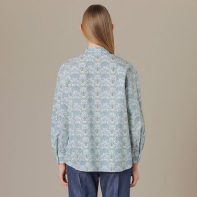 【Ｌ】【ＢＩＢＵＲＹ　ＦＬＯＷＥＲ　００２】バイブリーフラワー００２ブラウス（Ｇ７Ｍ０８１３７＿＿）