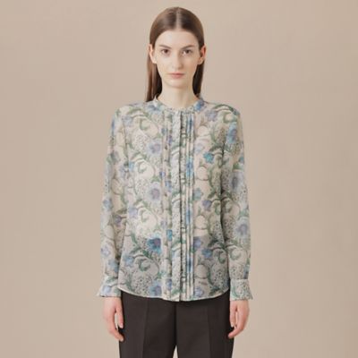 ブラウス シャツ 「BIBURY FLOWER」バイブリーフラワーブラウス レディース BIBURY FLOWER】バイブリーフラワーブラウス(トップス