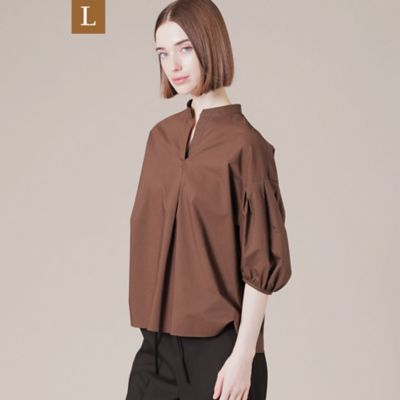 ＜MACKINTOSH LONDON L (Women/大きいサイズ)＞【Ｌ】キュプラコットンストレッチブラウス（Ｇ７Ｍ２２８０２＿＿）