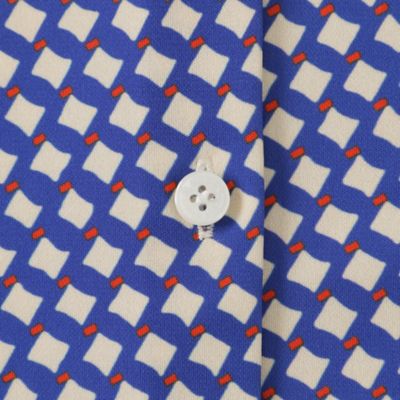 マッキントッシュロンドン ブラウストップス チルトスクエアプリントブラウス(トップス)｜MACKINTOSH LONDON