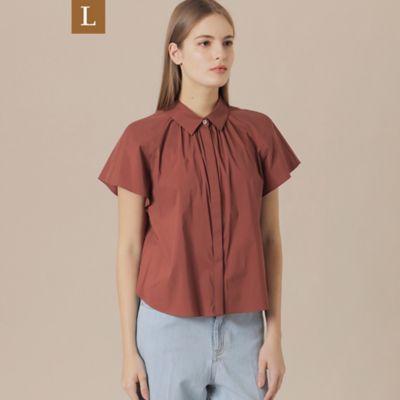 ＜MACKINTOSH LONDON L (Women/大きいサイズ)＞【Ｌ】コットンナイロンストレッチブラウス（Ｇ７Ｍ３１５１６＿＿）