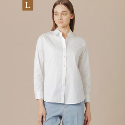 MACKINTOSH LONDON L (Women/大きいサイズ)/マッキントッシュ ロンドンＬ 【L】スビンコットンブロードブラウス(G7M71506__)