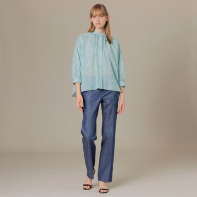【Ｌ】【ＢＩＢＵＲＹ　ＦＬＯＷＥＲ　００１】ドローイングバイブリーブラウス（Ｇ７Ｍ７２１４０＿＿）