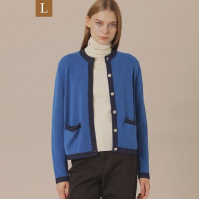 【送料無料】MACKINTOSH LONDON L (Women/大きいサイズ)/マッキントッシュ ロンドンL スフレニットカーディガン(G7N15623__) アオ25L トップス【三越伊勢丹/公式】