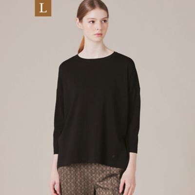 ＜MACKINTOSH LONDON L (Women/大きいサイズ)＞【Ｌ】ライトコンフォートニットプルオーバー（Ｇ７Ｎ１７８０４＿＿）