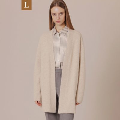 ＜MACKINTOSH LONDON L (Women/大きいサイズ)＞【Ｌ】ブルーフォックスニットガウン（Ｇ７Ｎ１８２１７＿＿）