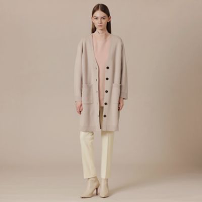 MACKINTOSHウール100% ニットジャケットカーディガン くるみボタン MACKINTOSHウール100% ニットジャケットカーディガン くるみボタン