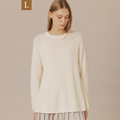 ＜MACKINTOSH LONDON L (Women/大きいサイズ)＞【Ｌ】ブリリアントニットプルオーバー（Ｇ７Ｎ２２６１９＿＿）