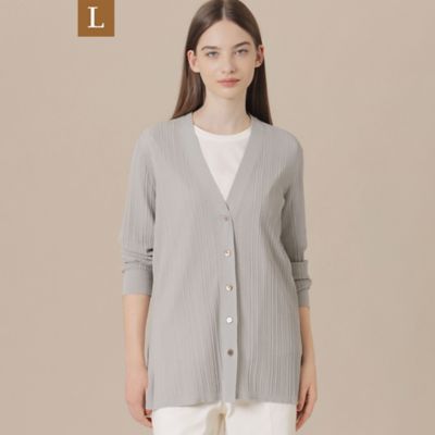 MACKINTOSH LONDON L (Women/大きいサイズ)/マッキントッシュ ロンドンＬ 【Ｌ】シアーコットンニットカーディガン（Ｇ７Ｎ２３５１７＿＿）