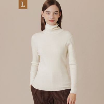 MACKINTOSH LONDON L (Women/大きいサイズ)/マッキントッシュ ロンドンＬ 【Ｌ】クリアニットリブタートル（Ｇ７Ｎ３４４０１＿＿）