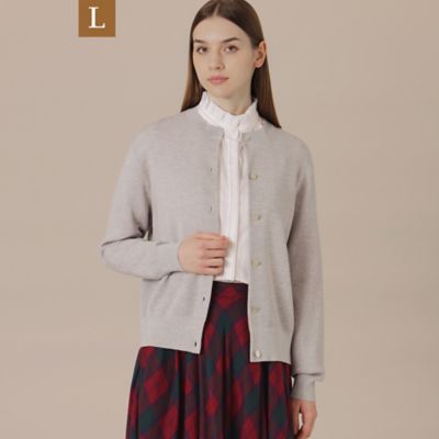＜MACKINTOSH LONDON L (Women/大きいサイズ)＞【Ｌ】ブリリアントスムースカーディガン（Ｇ７Ｎ３９６２６＿＿）
