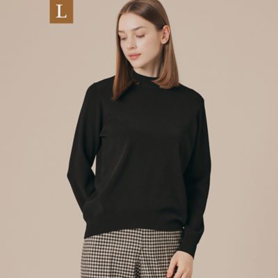＜MACKINTOSH LONDON L (Women/大きいサイズ)＞【Ｌ】スライトラスターストレッチニットプルオーバー（Ｇ７Ｎ４２６１６＿＿）
