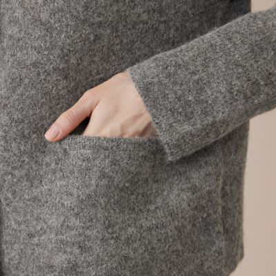 L】アルパカブレンドニットカーディガン（G7N48612＿＿