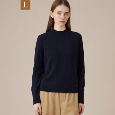 L】ウールカシミヤアーガイルニット（G7N49630＿＿