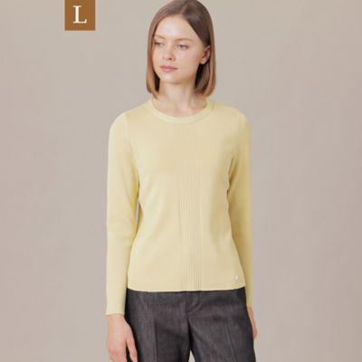 ＜MACKINTOSH LONDON L (Women/大きいサイズ)＞【Ｌ】レーヨンストレッチクルーネックプルオーバー（Ｇ７Ｎ７７１０４＿＿）