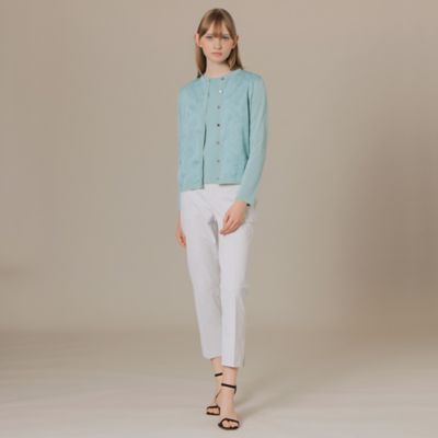 【Ｌ】【ＢＩＢＵＲＹ　ＦＬＯＷＥＲ　００１】ドローイングシャドーバイブリーコンビカーディガン（Ｇ７Ｎ７８１０５＿＿）