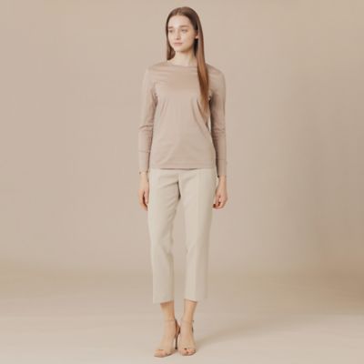 【Ｌ】【Ｔｈｅ　Ｅｓｓｅｎｔｉａｌ　Ｃｏｌｌｅｃｔｉｏｎ】コットンスムース長袖Ｔシャツ（Ｇ７Ｐ０４５５１＿＿）