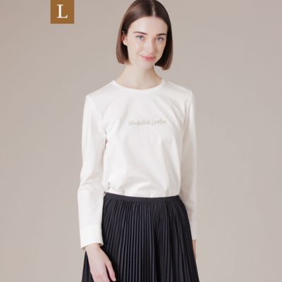 ＜MACKINTOSH LONDON L (Women/大きいサイズ)＞【Ｌ】ロゴプリントＴシャツ（Ｇ７Ｐ０４８５２＿＿）