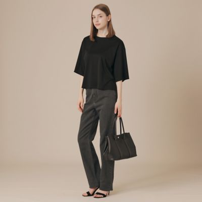 【Ｌ】【ＳＵＰＥＲ　ＦＩＮＥ　ＬＡＢ．】パウダーシュガーコットンＴシャツ（Ｇ７Ｐ０５６６５＿＿）