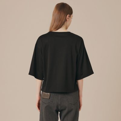 【Ｌ】【ＳＵＰＥＲ　ＦＩＮＥ　ＬＡＢ．】パウダーシュガーコットンＴシャツ（Ｇ７Ｐ０５６６５＿＿）