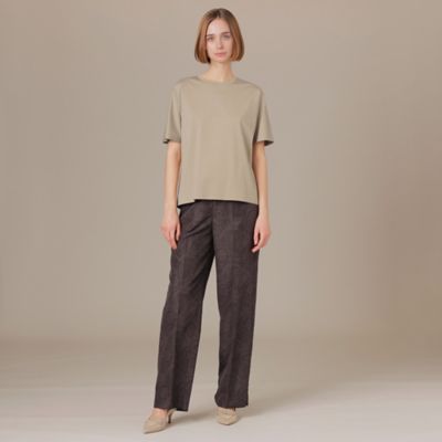 【Ｌ】【Ｔｈｅ　Ｅｓｓｅｎｔｉａｌ　Ｃｏｌｌｅｃｔｉｏｎ】プレーティング天竺リラックスＴシャツ（Ｇ７Ｐ０７１５８＿＿）