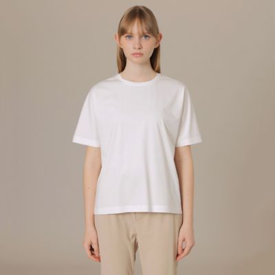 Ｌ】【Ｔｈｅ Ｅｓｓｅｎｔｉａｌ Ｃｏｌｌｅｃｔｉｏｎ】プレーティング天竺リラックスＴシャツ（Ｇ７Ｐ０７１５８＿＿） | MACKINTOSH  LONDON L (Women/大きいサイズ)/マッキントッシュ ロンドンＬ | 三越伊勢丹オンラインストア・通販【公式】