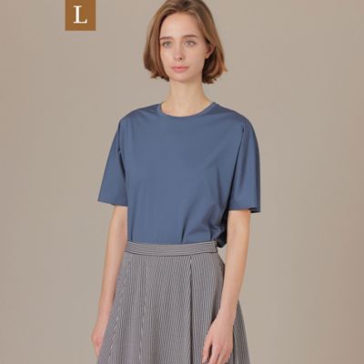 【Ｌ】【Ｔｈｅ　Ｅｓｓｅｎｔｉａｌ　Ｃｏｌｌｅｃｔｉｏｎ】プレーティング天竺リラックスＴシャツ（Ｇ７Ｐ０７１５８＿＿）