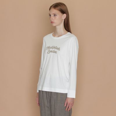 【Ｌ】ロゴプリント長袖Ｔシャツ（Ｇ７Ｐ１１２５７＿＿）