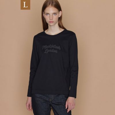 【Ｌ】ロゴプリント長袖Ｔシャツ（Ｇ７Ｐ１１２５７＿＿）