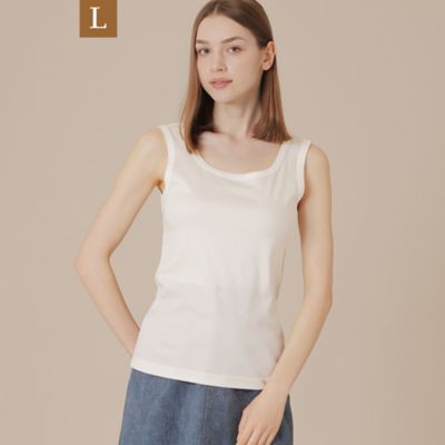 ＜MACKINTOSH LONDON L (Women/大きいサイズ)＞【Ｌ】リブタンクトップ（Ｇ７Ｐ１１６８１＿＿）