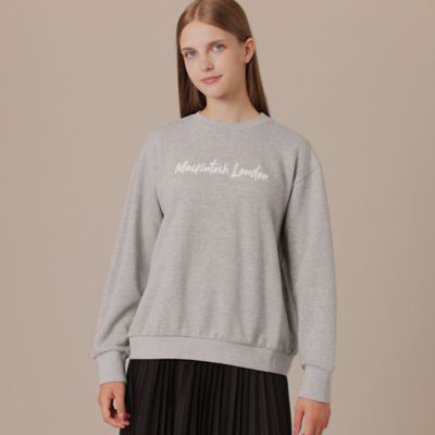 ＜MACKINTOSH LONDON L (Women/大きいサイズ)＞【Ｌ】【ＳＵＰＥＲ　ＦＩＮＥ　ＬＡＢ．】エスプーマコットンジャージプルオーバー（Ｇ７Ｐ１２２５３＿＿）
