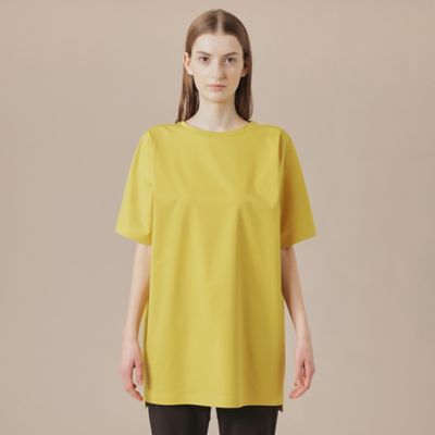 【Ｌ】【Ｔｈｅ　Ｅｓｓｅｎｔｉａｌ　Ｃｏｌｌｅｃｔｉｏｎ】プレーティング天竺半袖ロングＴシャツ（Ｇ７Ｐ１４５５８＿＿）