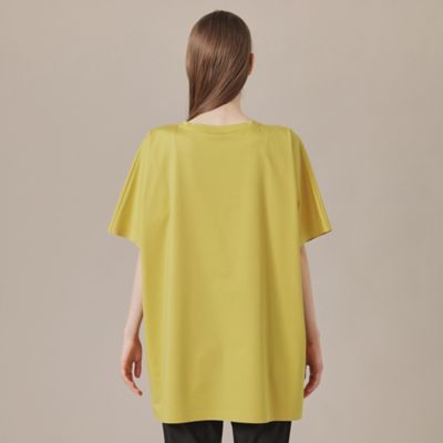 【Ｌ】【Ｔｈｅ　Ｅｓｓｅｎｔｉａｌ　Ｃｏｌｌｅｃｔｉｏｎ】プレーティング天竺半袖ロングＴシャツ（Ｇ７Ｐ１４５５８＿＿）