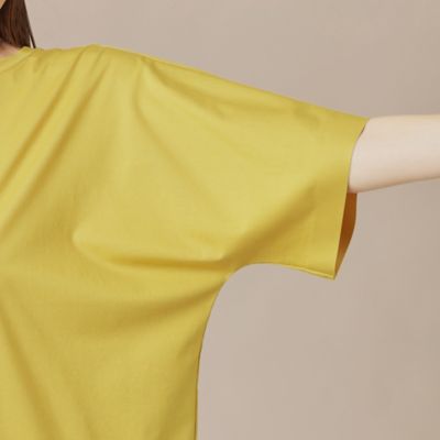 【Ｌ】【Ｔｈｅ　Ｅｓｓｅｎｔｉａｌ　Ｃｏｌｌｅｃｔｉｏｎ】プレーティング天竺半袖ロングＴシャツ（Ｇ７Ｐ１４５５８＿＿）