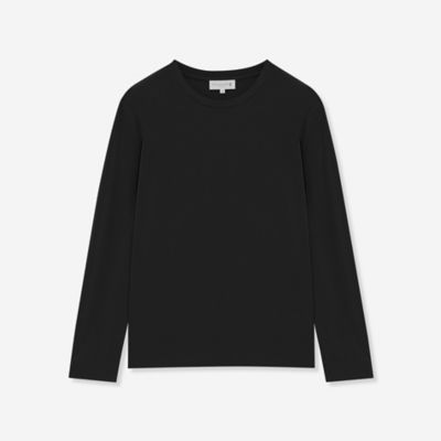 【Ｌ】トリアセテートドライポンチ長袖Ｔシャツ（Ｇ７Ｐ１５２０４＿＿）