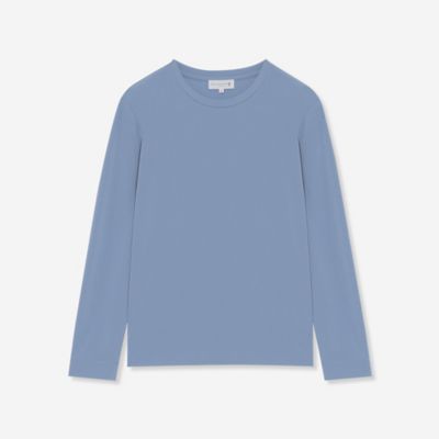 【Ｌ】トリアセテートドライポンチ長袖Ｔシャツ（Ｇ７Ｐ１５２０４＿＿）