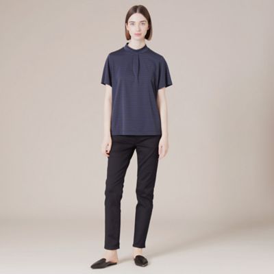 【Ｌ】シルケットスムースボーダーＴシャツ（Ｇ７Ｐ１８８７３＿＿）