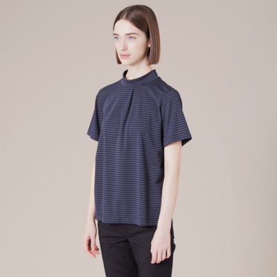 【Ｌ】シルケットスムースボーダーＴシャツ（Ｇ７Ｐ１８８７３＿＿）