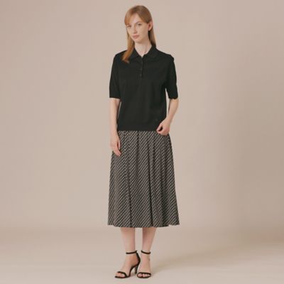 【Ｌ】【エクラ掲載】シルケットフライスポロシャツ（Ｇ７Ｐ２２３７０＿＿）