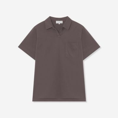 MACKINTOSH LONDON L (Women/大きいサイズ)/マッキントッシュ ロンドンＬ 【Ｌ】プレーティング天竺スキッパー（Ｇ７Ｐ３０５５８＿＿）