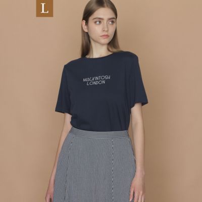 【Ｌ】ジオメトリックロゴプリントＴシャツ（Ｇ７Ｐ３６１７７＿＿）