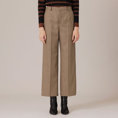【Ｌ】ウォッシャブルウールワイドパンツ（Ｇ７Ｒ０１８５５＿＿）