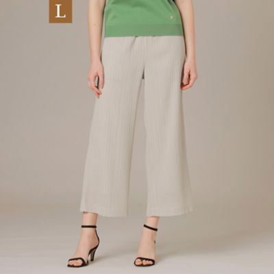 ＜MACKINTOSH LONDON L (Women/大きいサイズ)＞【Ｌ】プリーツプルーゼパンツ（Ｇ７Ｒ０９１３９＿＿）