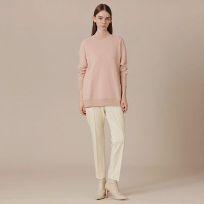 L】ウォッシャブルウールクロップドパンツ（G7R10693＿＿