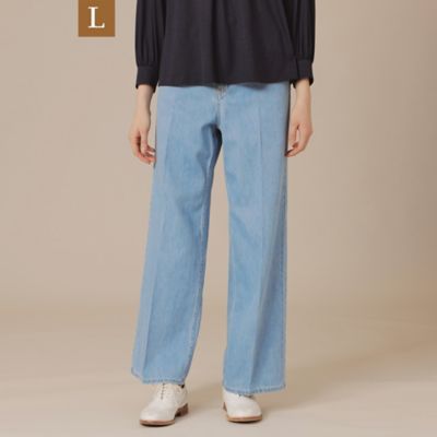 MACKINTOSH LONDON L (Women/大きいサイズ)/マッキントッシュ ロンドンＬ 【L】コットンリネンデニムワイドパンツ(G7R15517__)