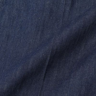 【Ｌ】コットンリネンデニムワイドパンツ（Ｇ７Ｒ１５５１７＿＿）
