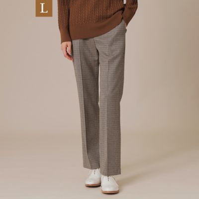 ＜MACKINTOSH LONDON L (Women/大きいサイズ)＞【Ｌ】チェックツイードパンツ（Ｇ７Ｒ７６４４１＿＿）