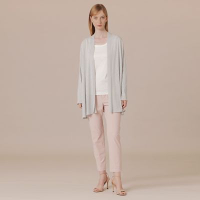 【Ｌ】【Ｌｅｓｂｕｒｙ　Ｅａｓｙ　Ｐａｎｔｓ／レスベリー　イージーパンツ　】トリコットストレッチクロップドパンツ（Ｇ７Ｒ８５３３５＿＿）
