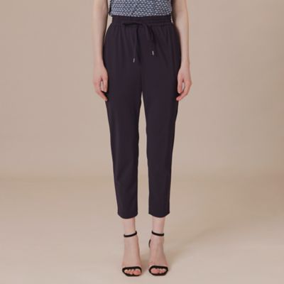 【Ｌ】【Ｌｅｓｂｕｒｙ　Ｅａｓｙ　Ｐａｎｔｓ／レスベリー　イージーパンツ　】トリコットストレッチクロップドパンツ（Ｇ７Ｒ８５３３５＿＿）