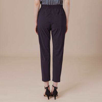 【Ｌ】【Ｌｅｓｂｕｒｙ　Ｅａｓｙ　Ｐａｎｔｓ／レスベリー　イージーパンツ　】トリコットストレッチクロップドパンツ（Ｇ７Ｒ８５３３５＿＿）
